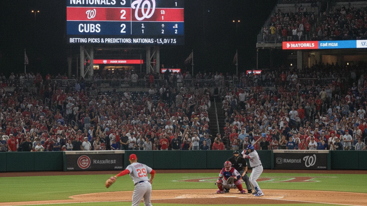 Washington Nationals vs Chicago Cubs MLB Prediction & Picks 8/11/26 – Back the Home Underdog
