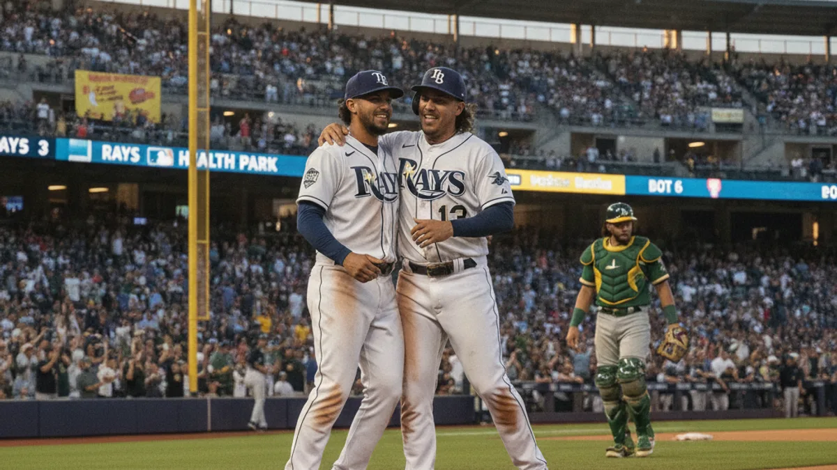 Rays Rally Past Athletics Fast with Eight-Run Eighth Inningrays athletics 2026 game recap