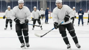 Taige Harding Stands Out at Blackhawks Prospect Camp