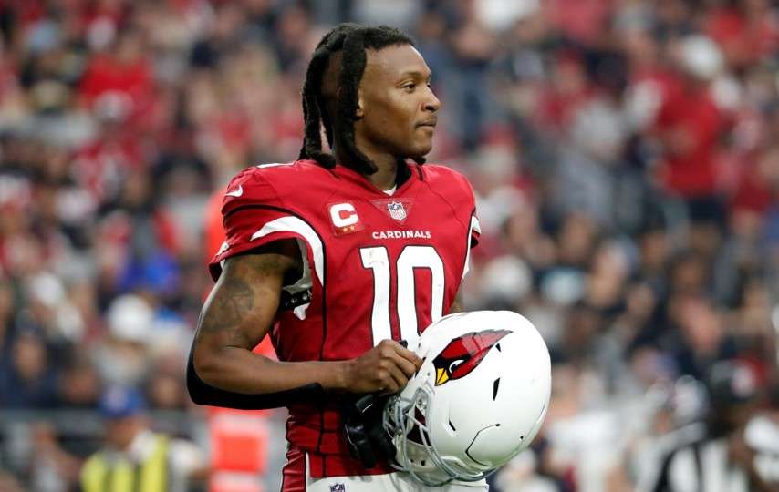 DeAndre Hopkins meeting with Titans