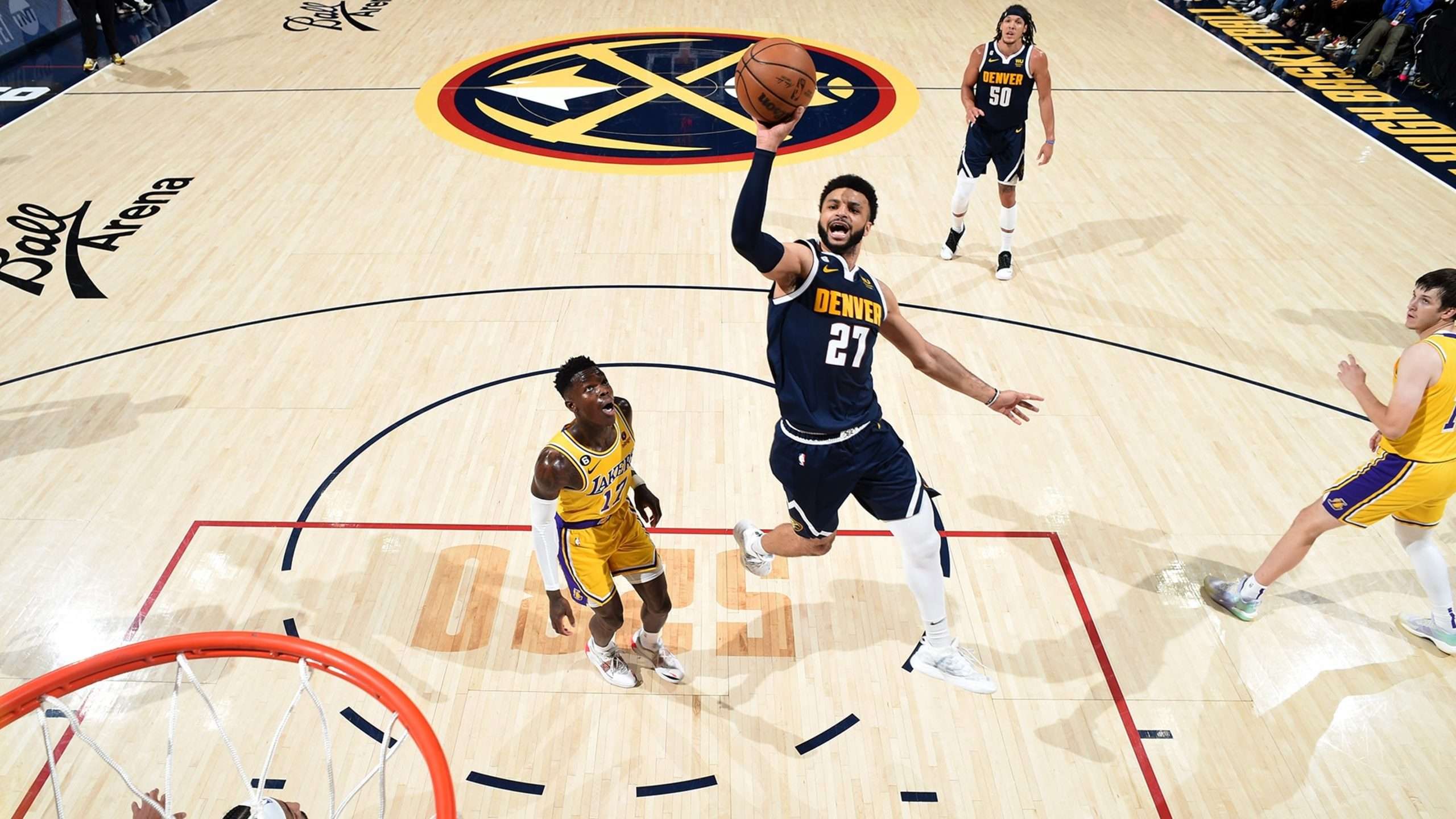 Nuggets double advantage at home