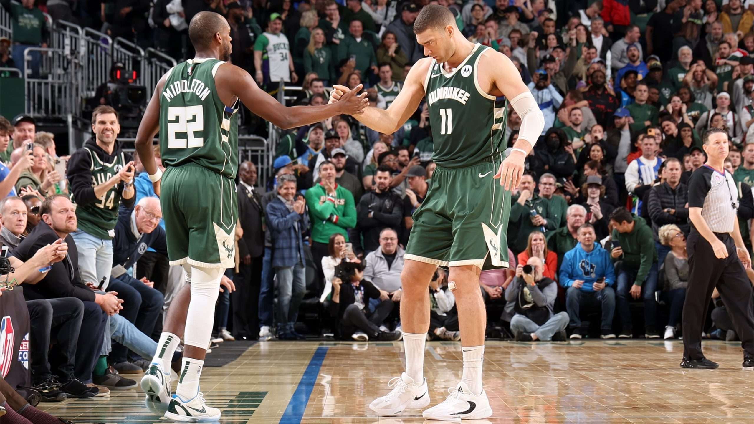 Brook Lopez and Khris Middleton re-signing with Bucks